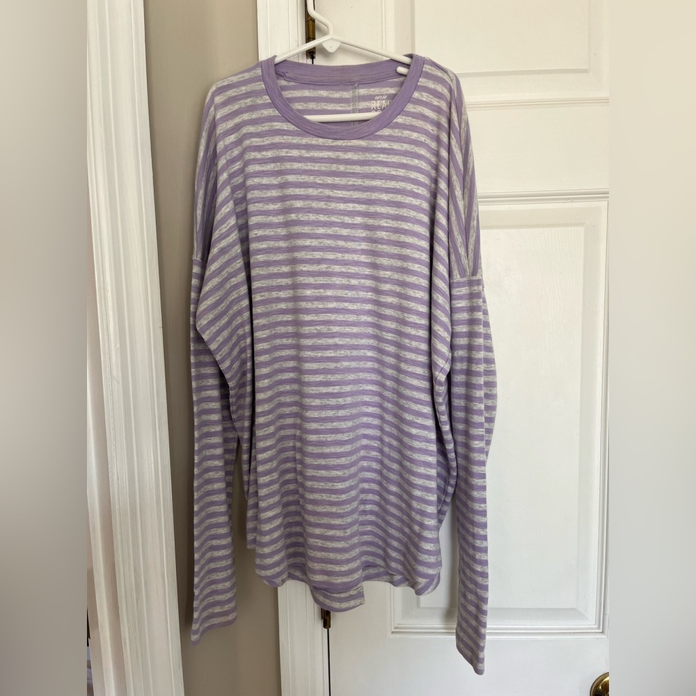 aerie striped shirt